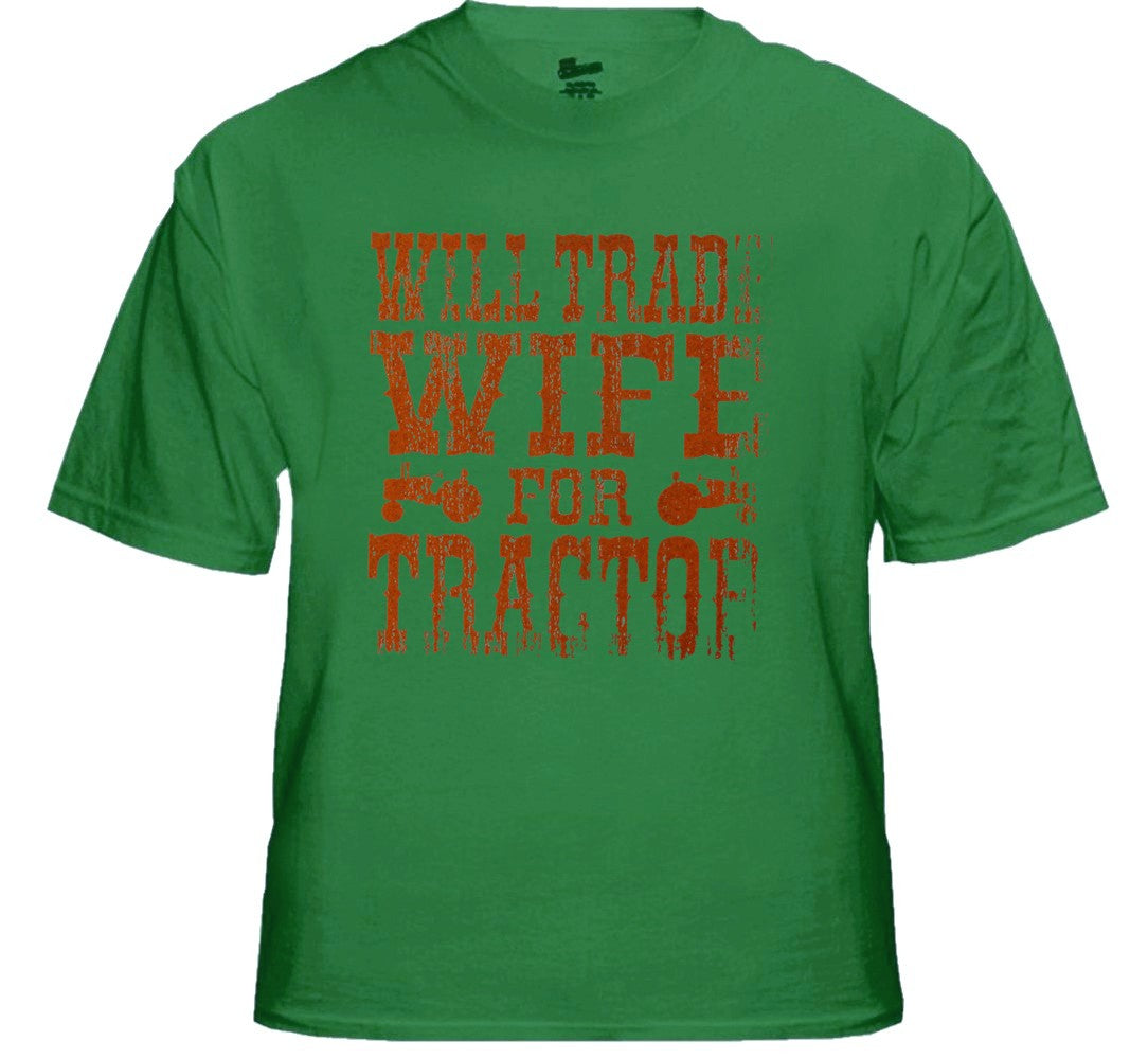 Will Trade Wife For Tractor Vintage T-Shirt
