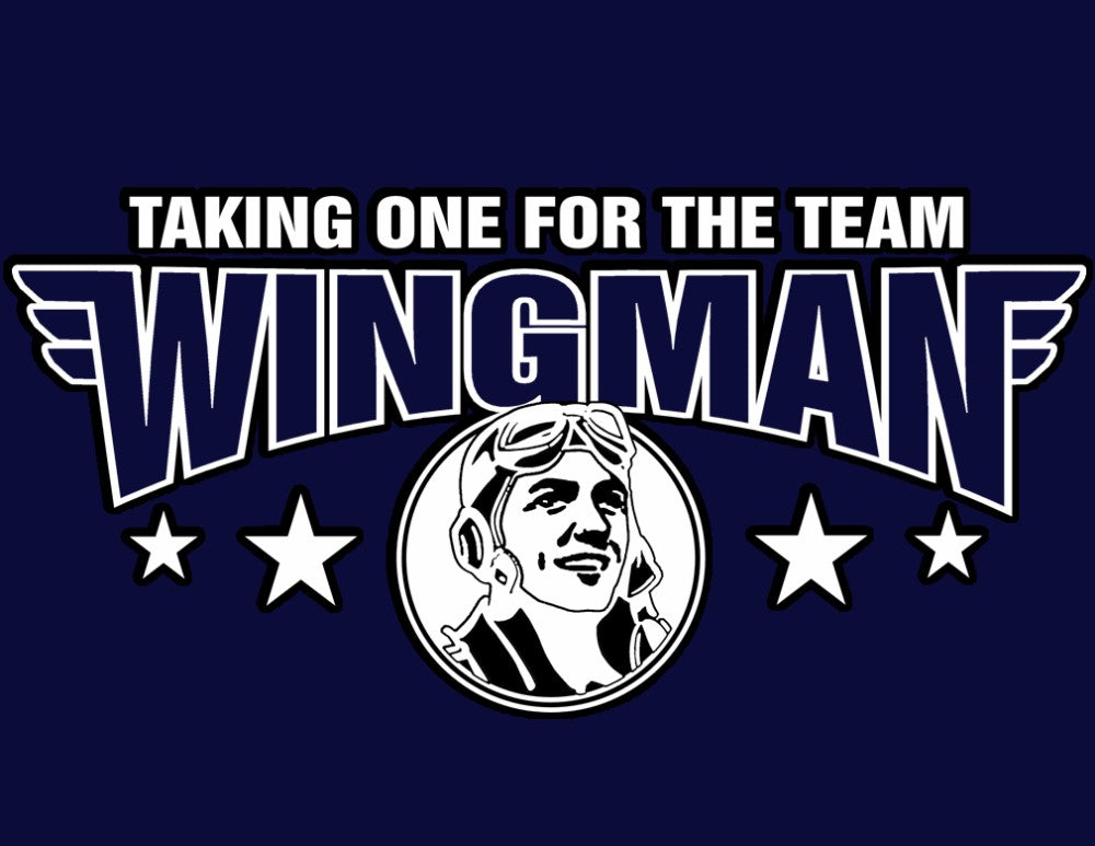 Wingman Taking One For The Team Hoodie