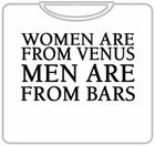 Women Venus Men Bars T-Shirt