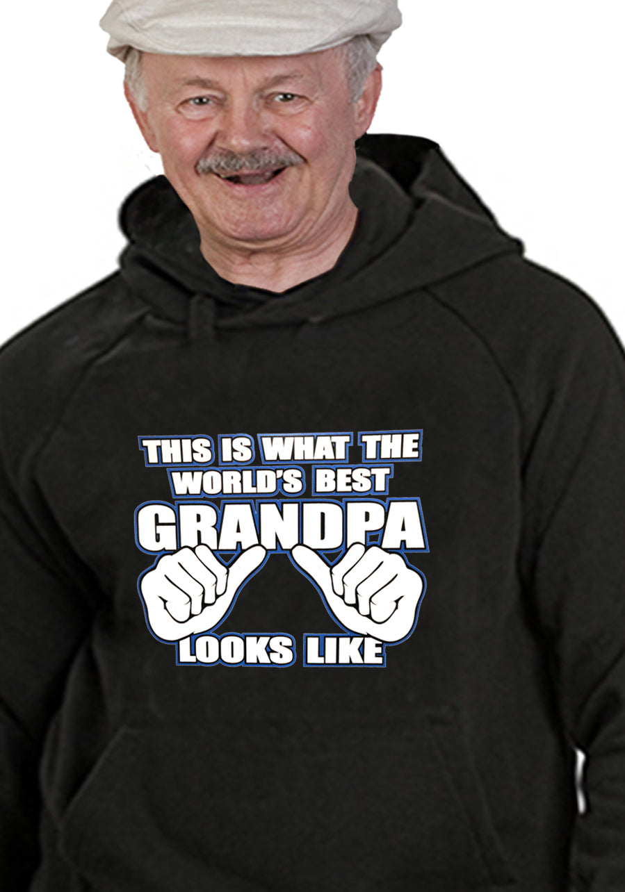 World's Best Grandpa Adult Hoodie