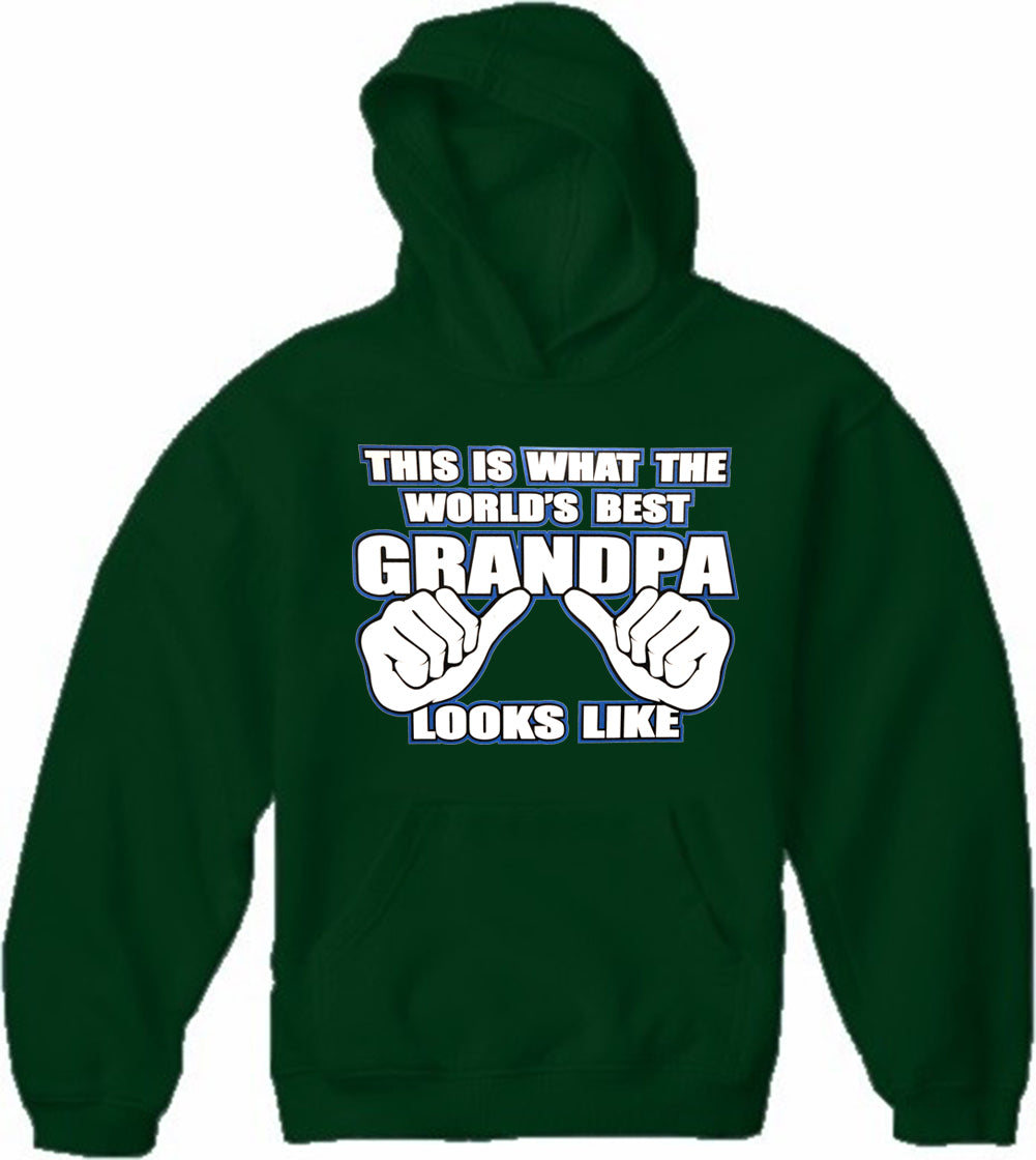 World's Best Grandpa Adult Hoodie