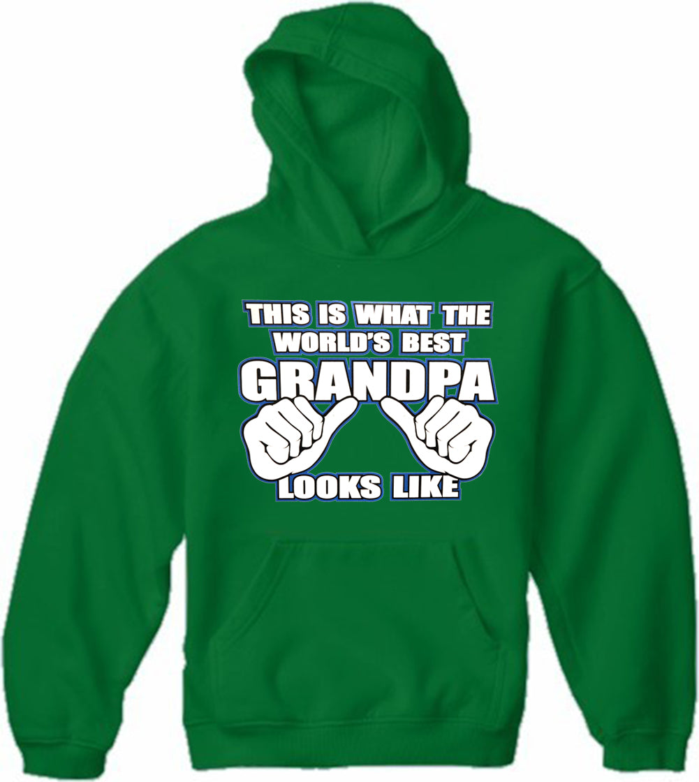 World's Best Grandpa Adult Hoodie