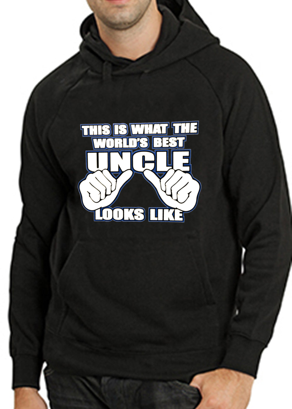 World's Best Uncle Adult Hoodie