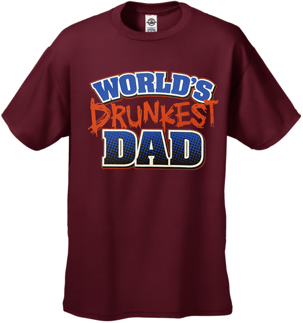 World's Drunkest Dad Men's T-Shirt