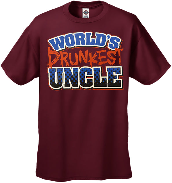 World's Drunkest Uncle Men's T-Shirt