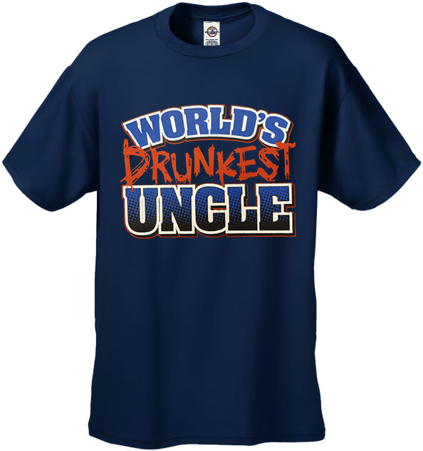 World's Drunkest Uncle Men's T-Shirt
