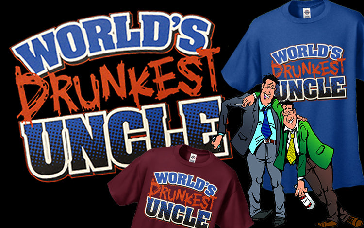 World's Drunkest Uncle Men's T-Shirt