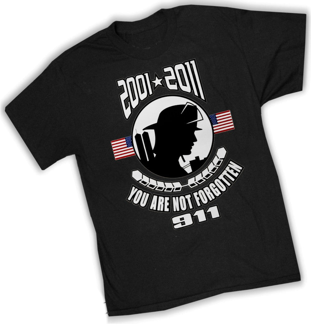 World Trade Center - You Are Not Forgotten 2001-2011 T-Shirt