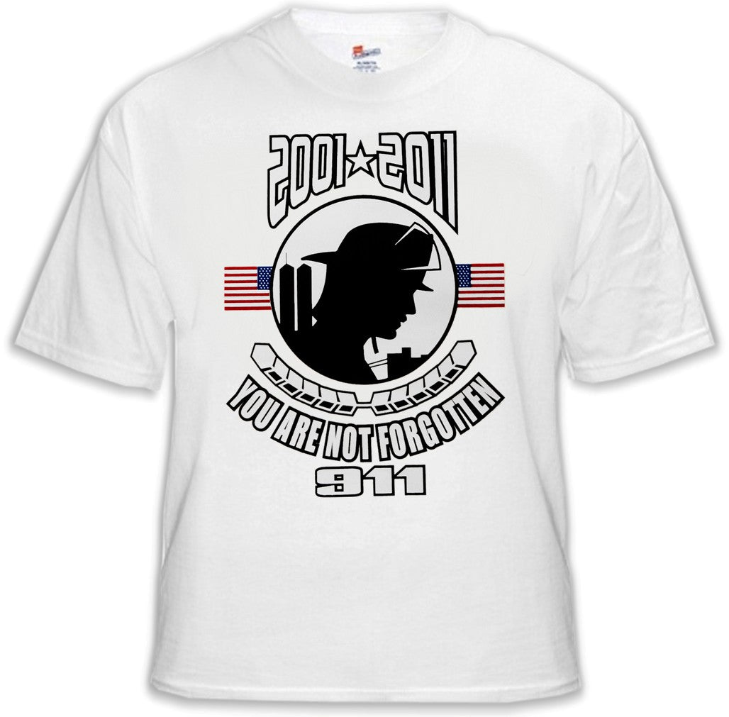 World Trade Center - You Are Not Forgotten 2001-2011 T-Shirt