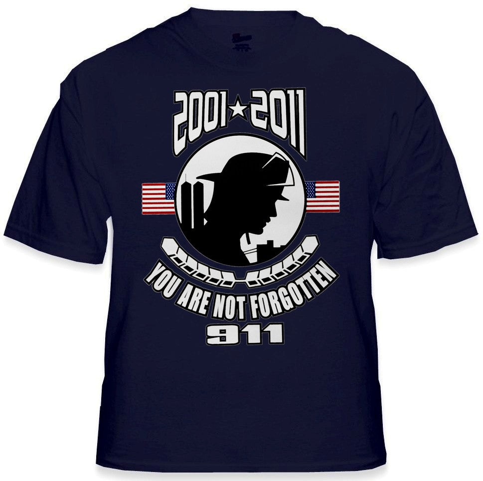 World Trade Center - You Are Not Forgotten 2001-2011 T-Shirt