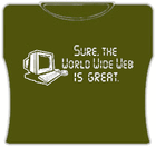 World Wide Web Girls T-Shirt