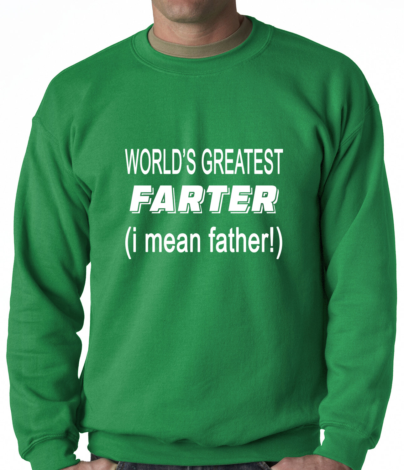 Worlds Greatest Farter Adult Crewneck