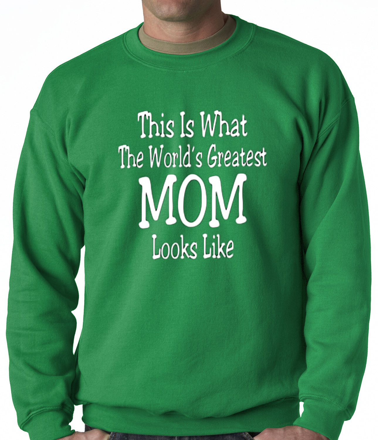 Worlds Greatest Mother Adult Crewneck