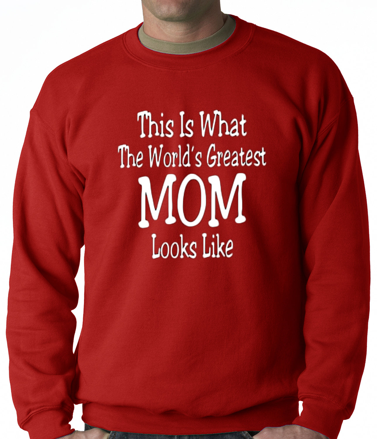 Worlds Greatest Mother Adult Crewneck