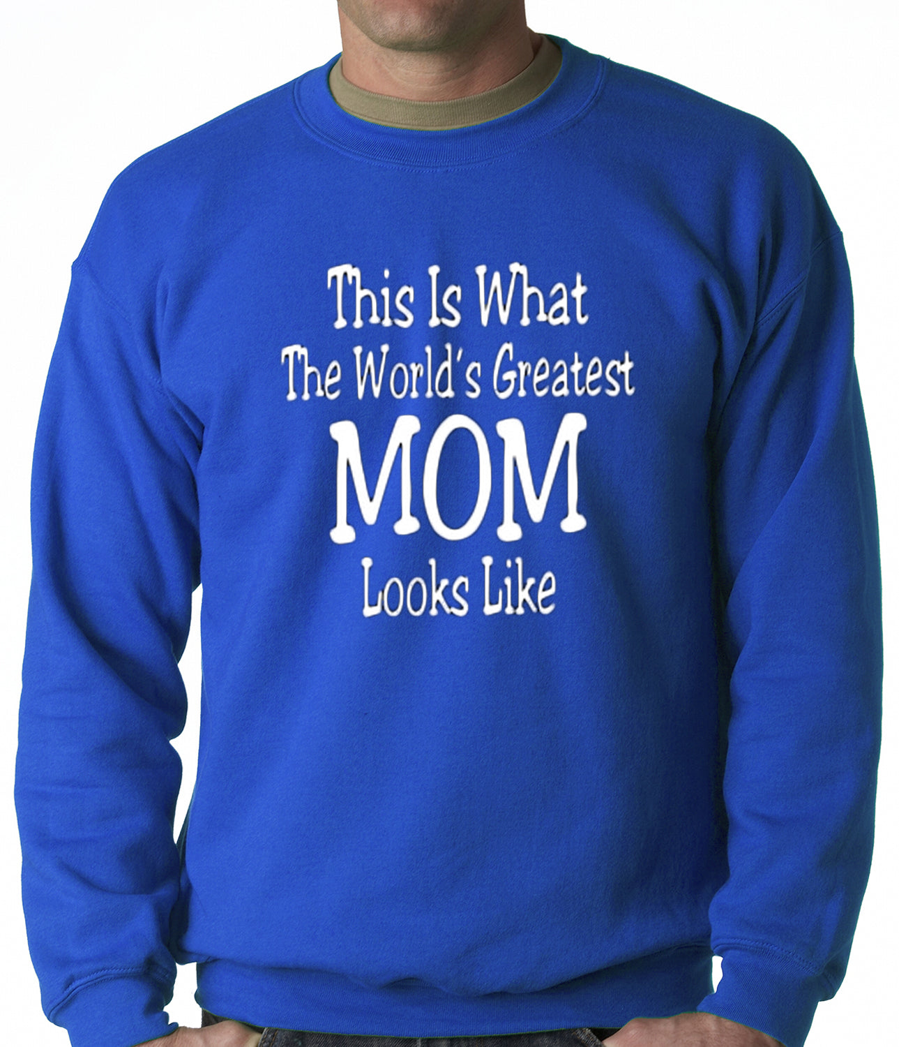 Worlds Greatest Mother Adult Crewneck