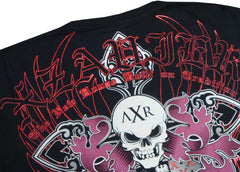 Xzavier "AXR Crest" T-Shirt (Black) - X-Large