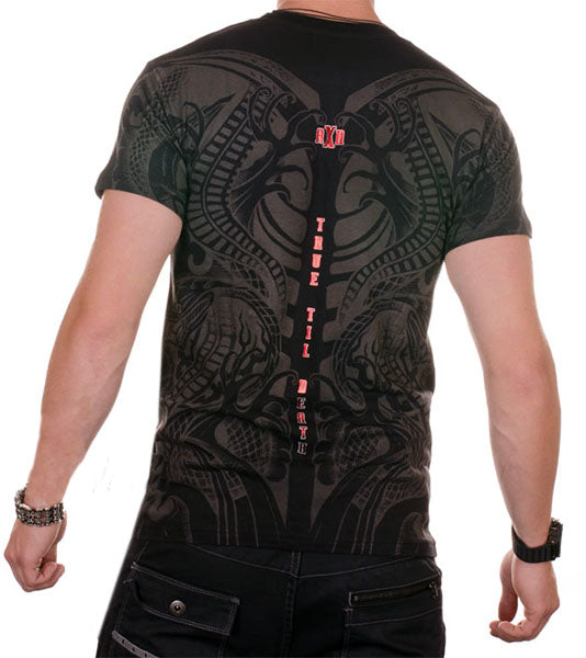 Xzavier Body Tattoo Men's T-Shirt (Black)