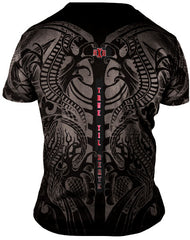 Xzavier Body Tattoo Men's T-Shirt (Black)