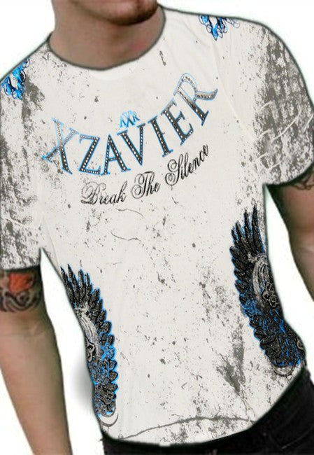 Xzavier "Break the Silence" Couture T-Shirt (White)