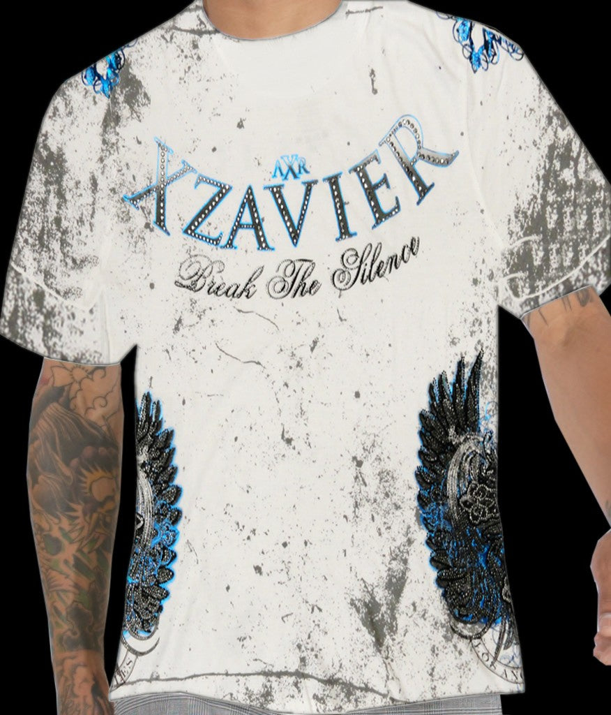 Xzavier "Break the Silence" Couture T-Shirt (White)