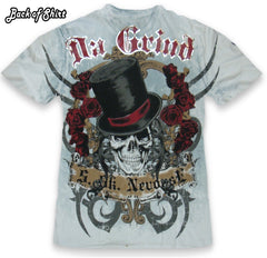 Xzavier Da Grind "Slash" T-Shirt (White/Grey)