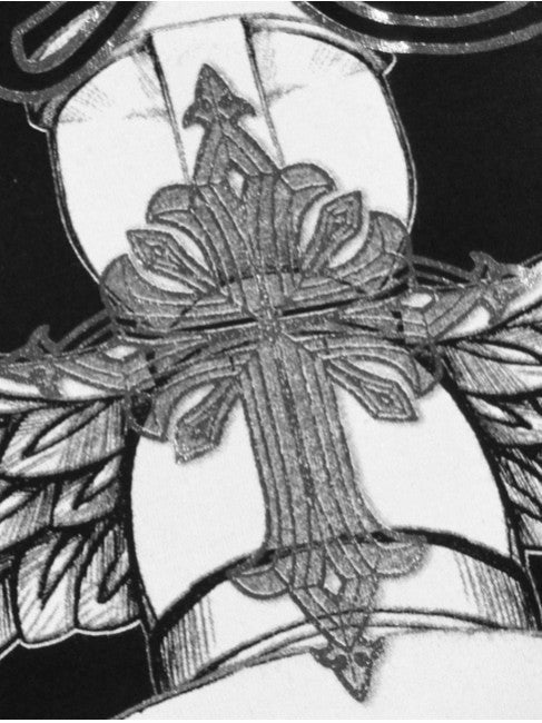 Xzavier "Live Free" T-Shirt (Black/Silver)