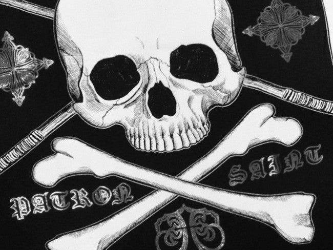 Xzavier "Live Free" T-Shirt (Black/Silver)