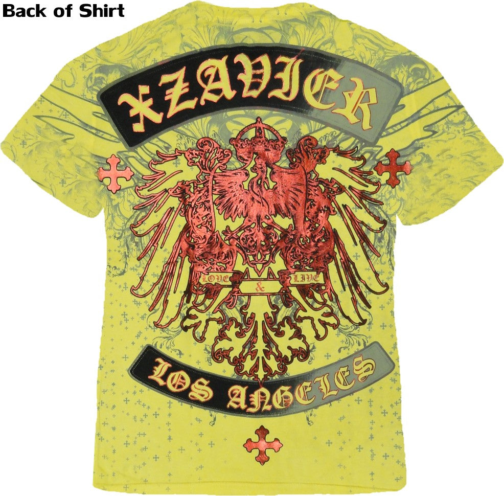 Xzavier "Live & Love" T-Shirt (Yellow)