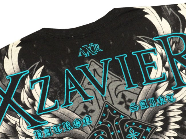 Xzavier "Nobel Winged Cross" T-Shirt (Black)