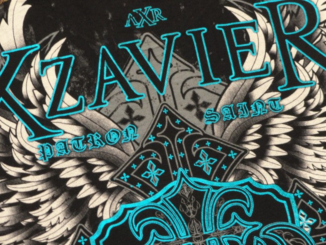 Xzavier "Nobel Winged Cross" T-Shirt (Black)