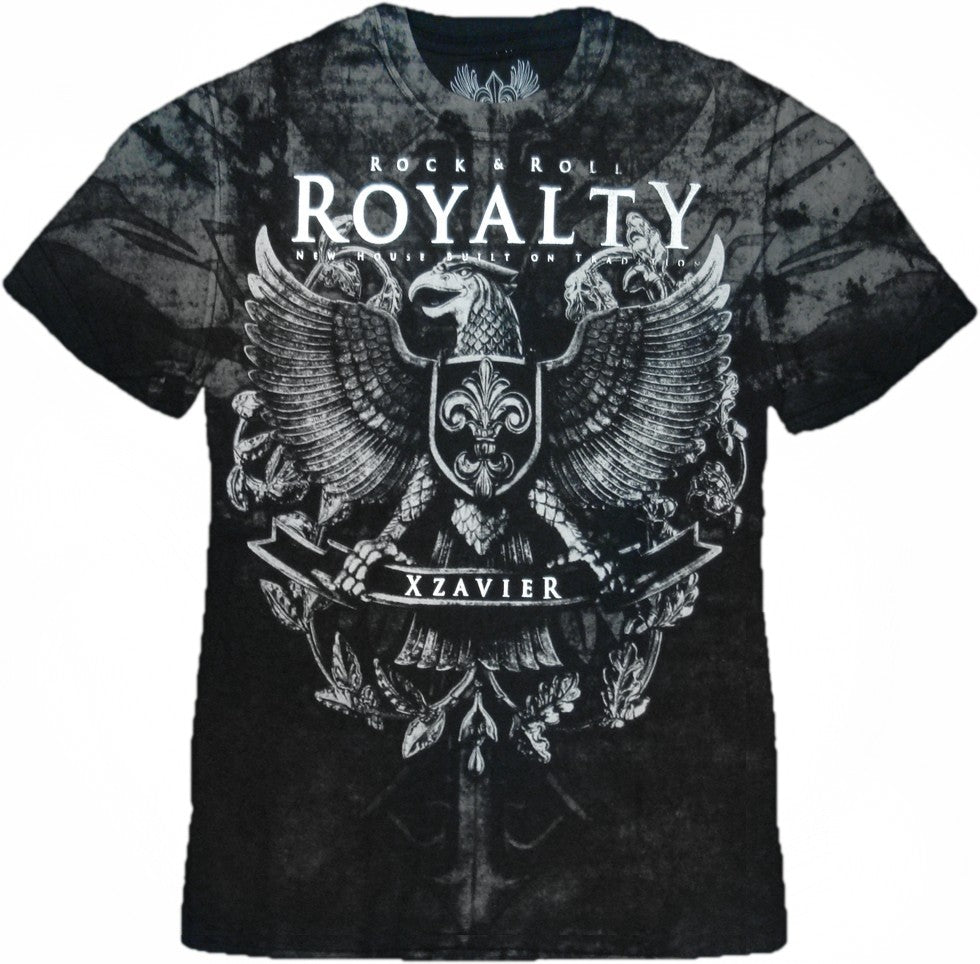 Xzavier "Rock & Roll Royalty" T-Shirt (Black)