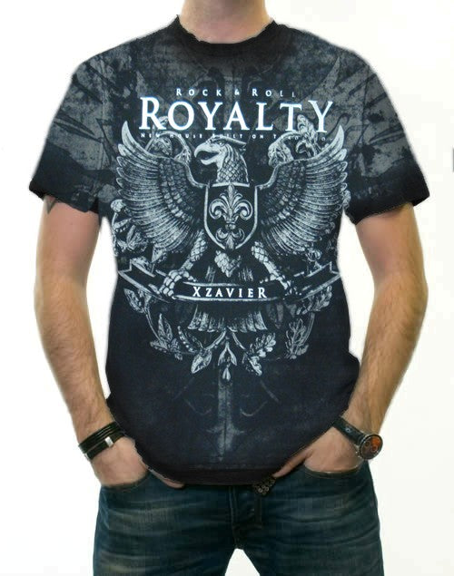 Xzavier "Rock & Roll Royalty" T-Shirt (Black)
