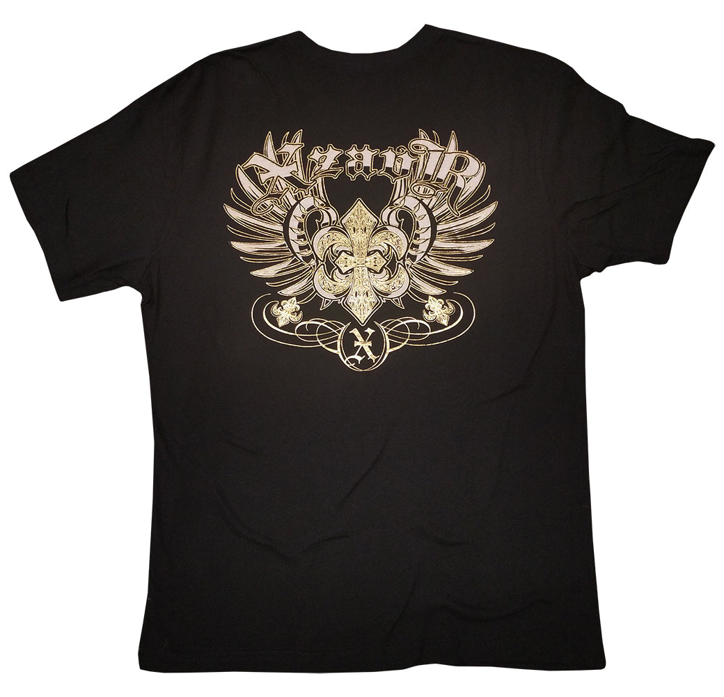 Xzavier Screaming Skulls Mens T-shirt