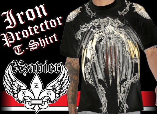 Xzavier "Iron Protector" Couture T-Shirt (Black)