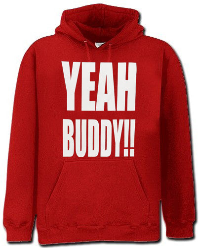 - YEAH BUDDY!! Adult Hoodie