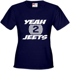 Yeah Jeets Jeter Girl's Baseball T-Shirt