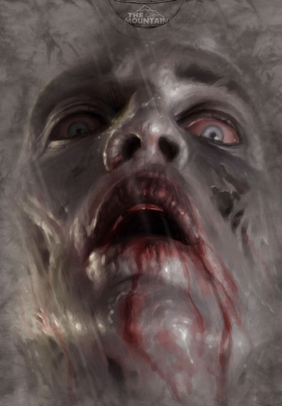 Zombie Big Face Men's T-Shirt