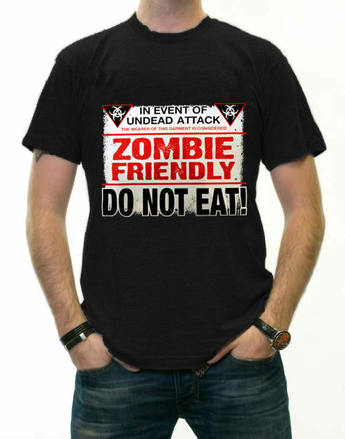 Zombie Friendly Men's T-Shirt