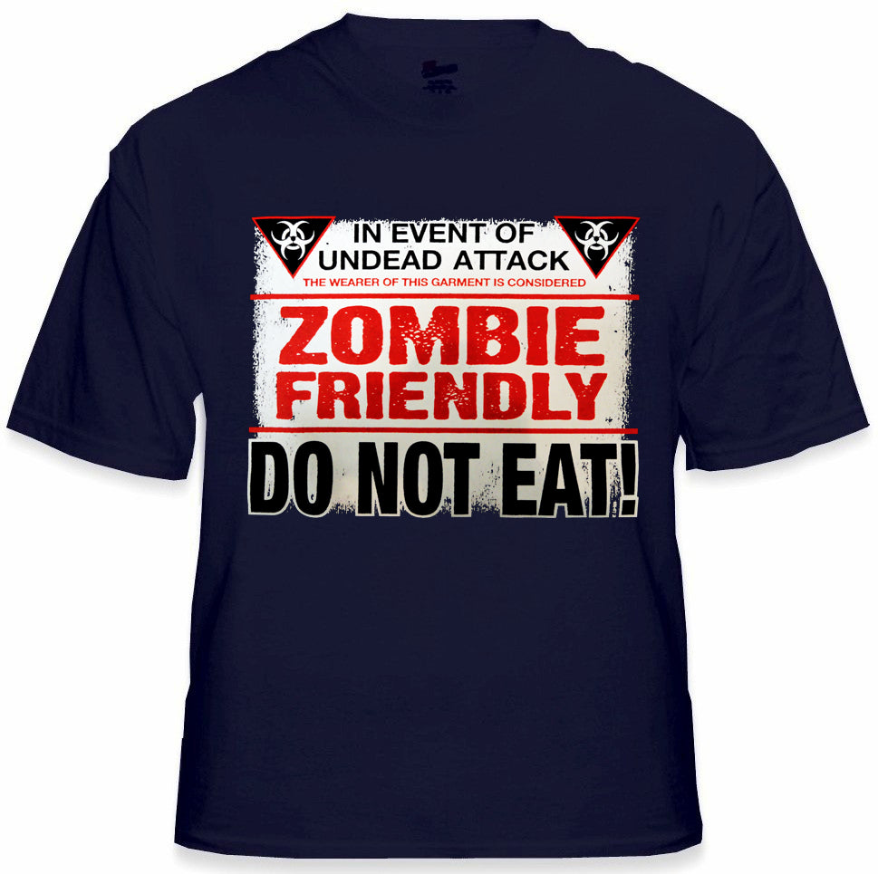 Zombie Friendly Men's T-Shirt