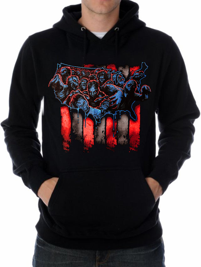 Zombie Nation Adult Hoodie