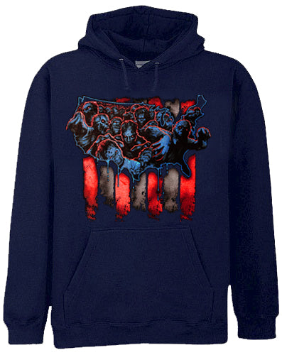 Zombie Nation Adult Hoodie