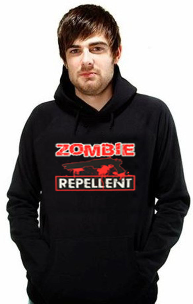 Zombie Repellent Adult Hoodie