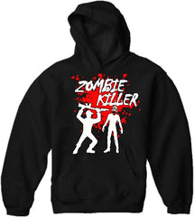 Zombie Sweatshirts - Zombie Killer Hoodie Black