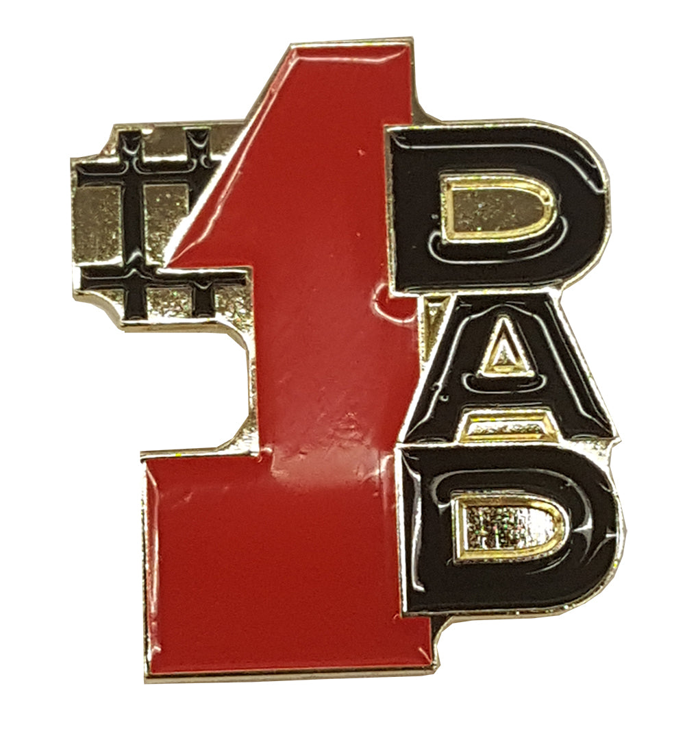 #1 Dad Lapel Pin