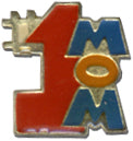 #1 Mom Lapel Pin