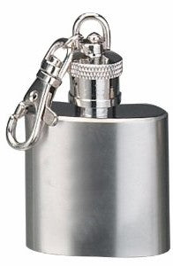 1 oz. Stainless Steel Flask Key Chain