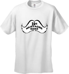 10 Cent Mustache Rides Men's T-Shirt