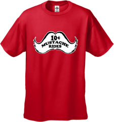 10 Cent Mustache Rides Men's T-Shirt