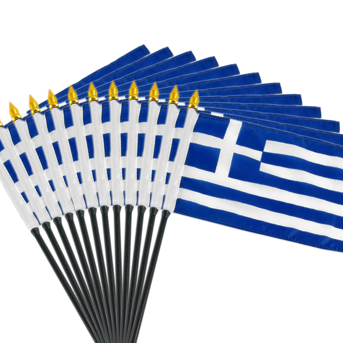 12 Pack of 4x6 Inch Greek Flag (12 Pack)