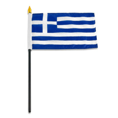 12 Pack of 4x6 Inch Greek Flag (12 Pack)